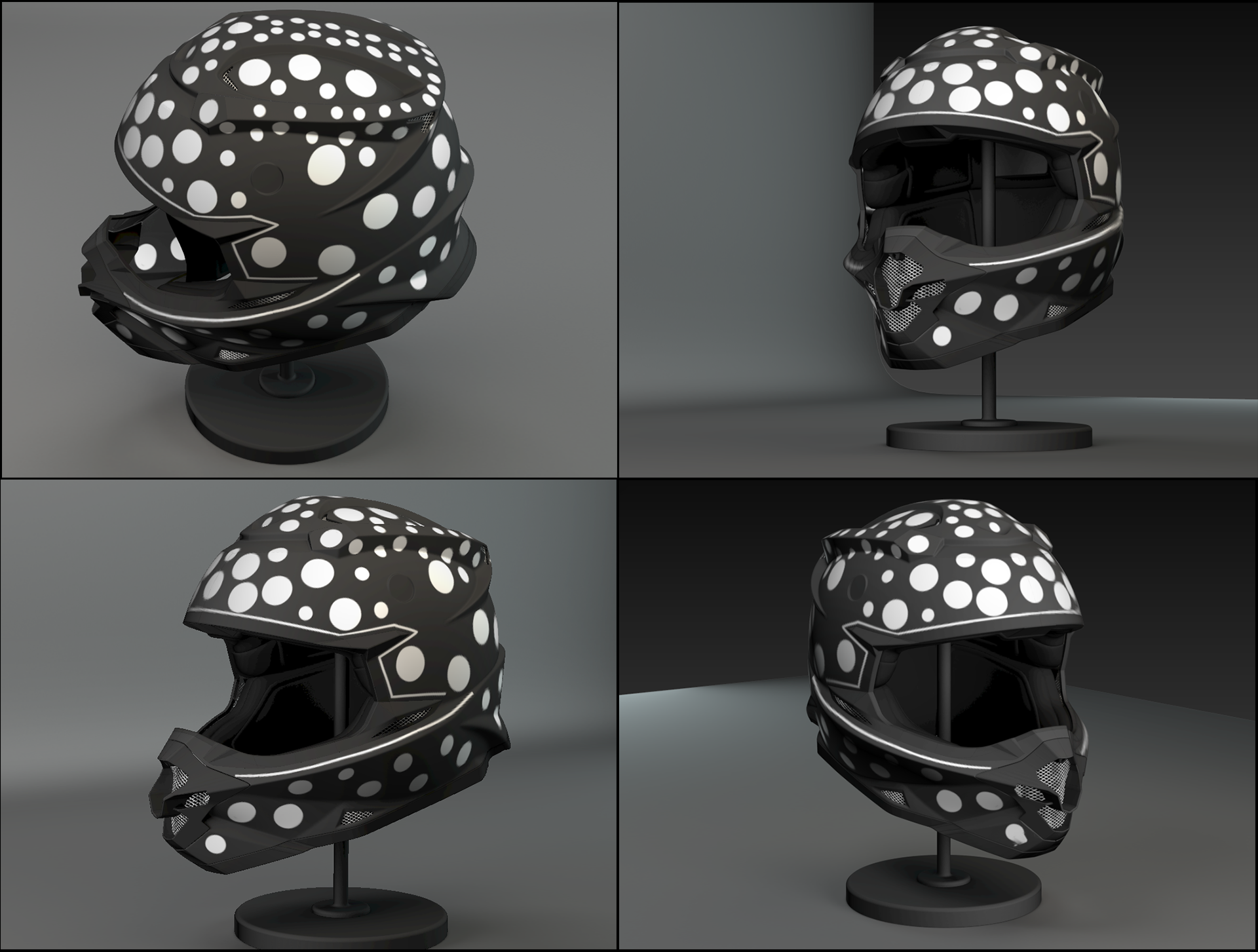 images/download/attachments/38572621/VRayTextureBaking_Helmet_Baked_FourAngles.png